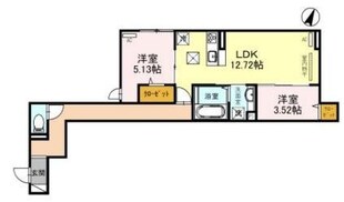 (仮)D-ROOM大沢1丁目PJの物件間取画像